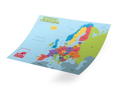 scopriamo l'europa mappa