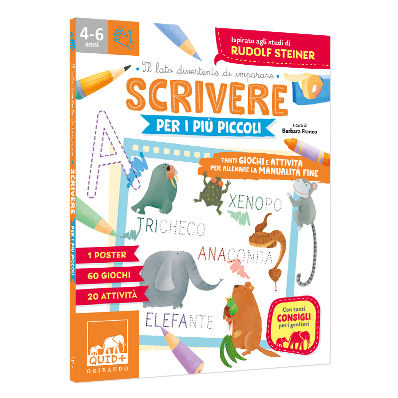 scrivere per i più piccoli activity book